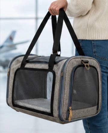 Sac de Transport Pawvia™ | Confort & Sécurité pour Chats et Petits Chiens