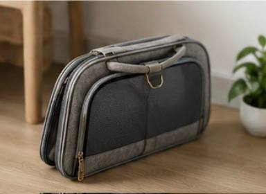 Sac de Transport Pawvia™ | Confort & Sécurité pour Chats et Petits Chiens